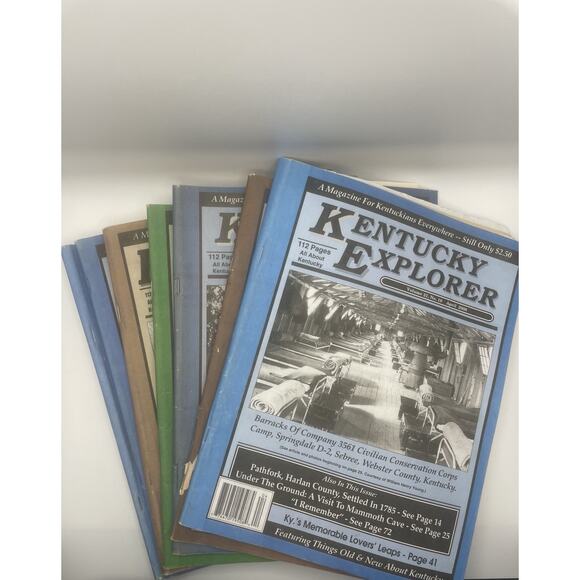 Lot Of 7 Vintage Kentucky Explorer Magazine Years From 1995, 2006, Etc - Picture 1 of 10